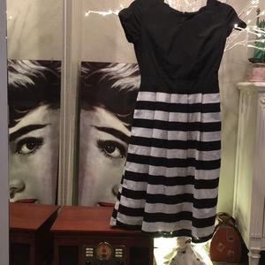 Mika Rose Black & White Dress